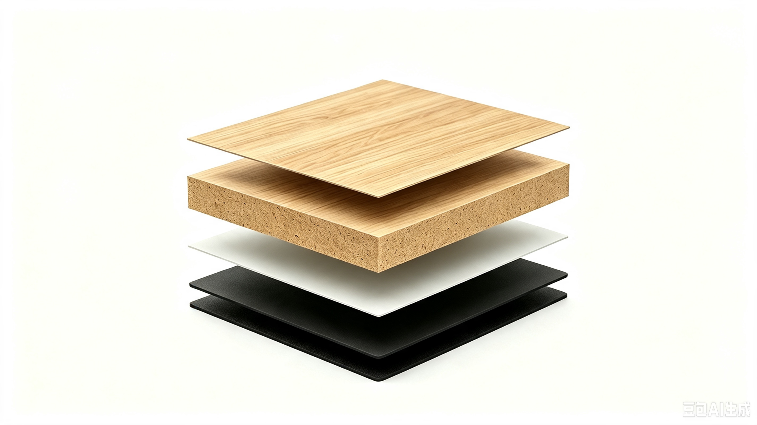 Laminate Five-Layer Diagram